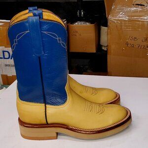 Anderson Bean Women's 7B Buckskin Crepe Sole Double Welt Ropers